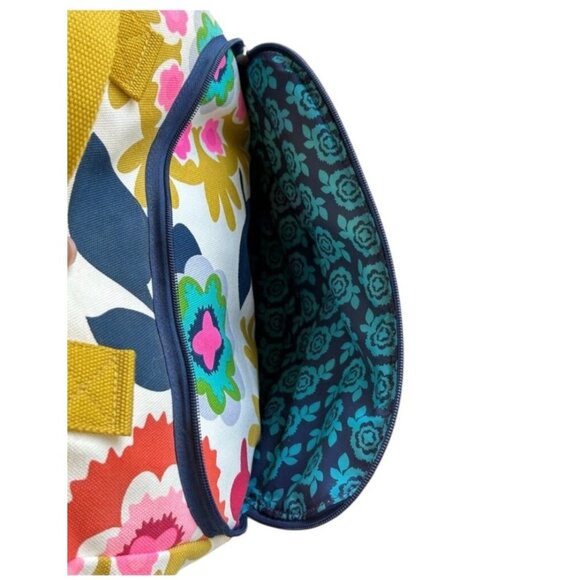 French Bull Colorful Yoga Floral Canvas Tote Gym Bag‎ NWOT - Picture 6 of 12